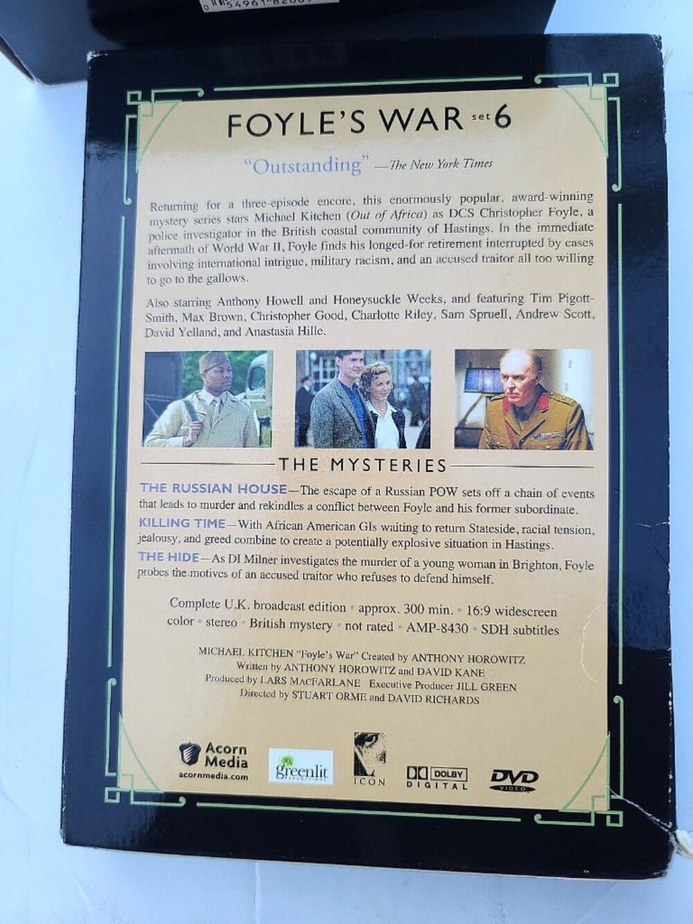 Acorn Media Foyle's War Complete Sets 1 - 5  & Set 6 Acorn DVD Michael Kitchen - Picture 7 of 8